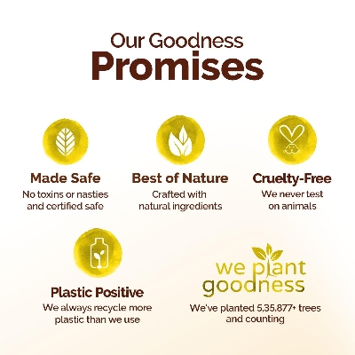 Picture of Mamaearth Vitamin C Daily Glow Body Lotion For Skin Brightening with Vitamin C & Honey 400ml | Nourishes Dry Skin | 48 H Moisturization | 100% Natural Butter | Non-Greasy Smooth Skin | All Skin Types