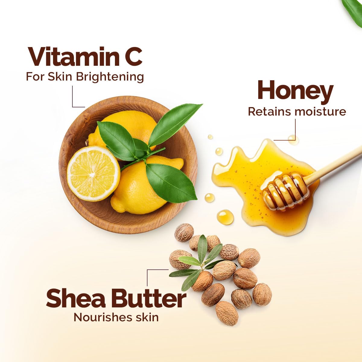 Picture of Mamaearth Vitamin C Daily Glow Body Lotion For Skin Brightening with Vitamin C & Honey 400ml | Nourishes Dry Skin | 48 H Moisturization | 100% Natural Butter | Non-Greasy Smooth Skin | All Skin Types