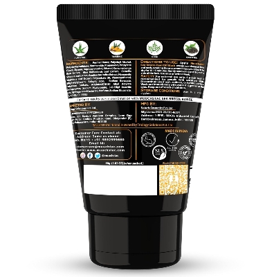 Picture of Muuchstac Sea Breeze Peel Off Mask For Men | Blackhead, Acne & Dead Skin Removal Face Pack (80 g)