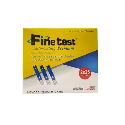 Picture of Finetest Test Strips - 50 Count (Pack of 25*2)