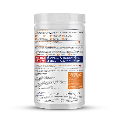 Picture of Gritzo SuperMilk Height+ (7-12y Boys), 10g Protein Powder (Double Chocolate, 400g) | Zero Refined Sugar, 21 Vitamins & Minerals