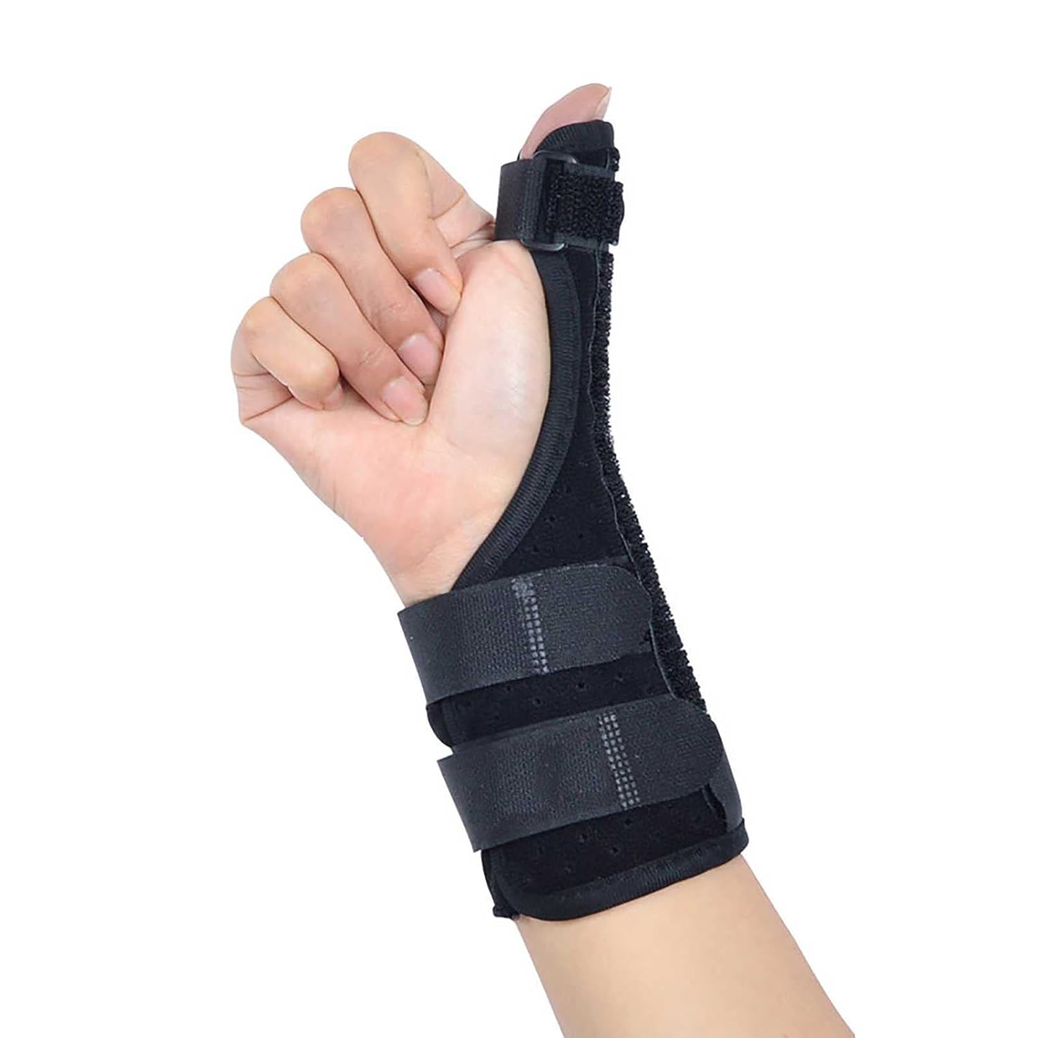 Picture of Thumb Splint & Wrist Brace – Both Wrist Splint and Thumb Splint to Support Sprains, Tendinosis, Tenosynovitis, Fractures or Trigger Thumb, Hand Brace for Carpal Tunnel