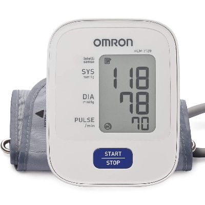Picture of Omron HEM 7120 Fully Automatic Digital Blood Pressure Monitor With Intellisense Technology For Most Accurate Measurement