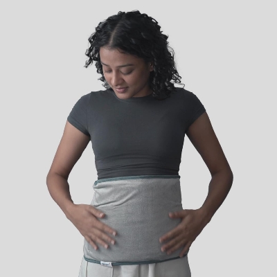 Picture of MEDTECH Orthopaedic Electric Heating Pad with Fast Heating Technology for Back Pain, Heat Therapy Heating Belt for body