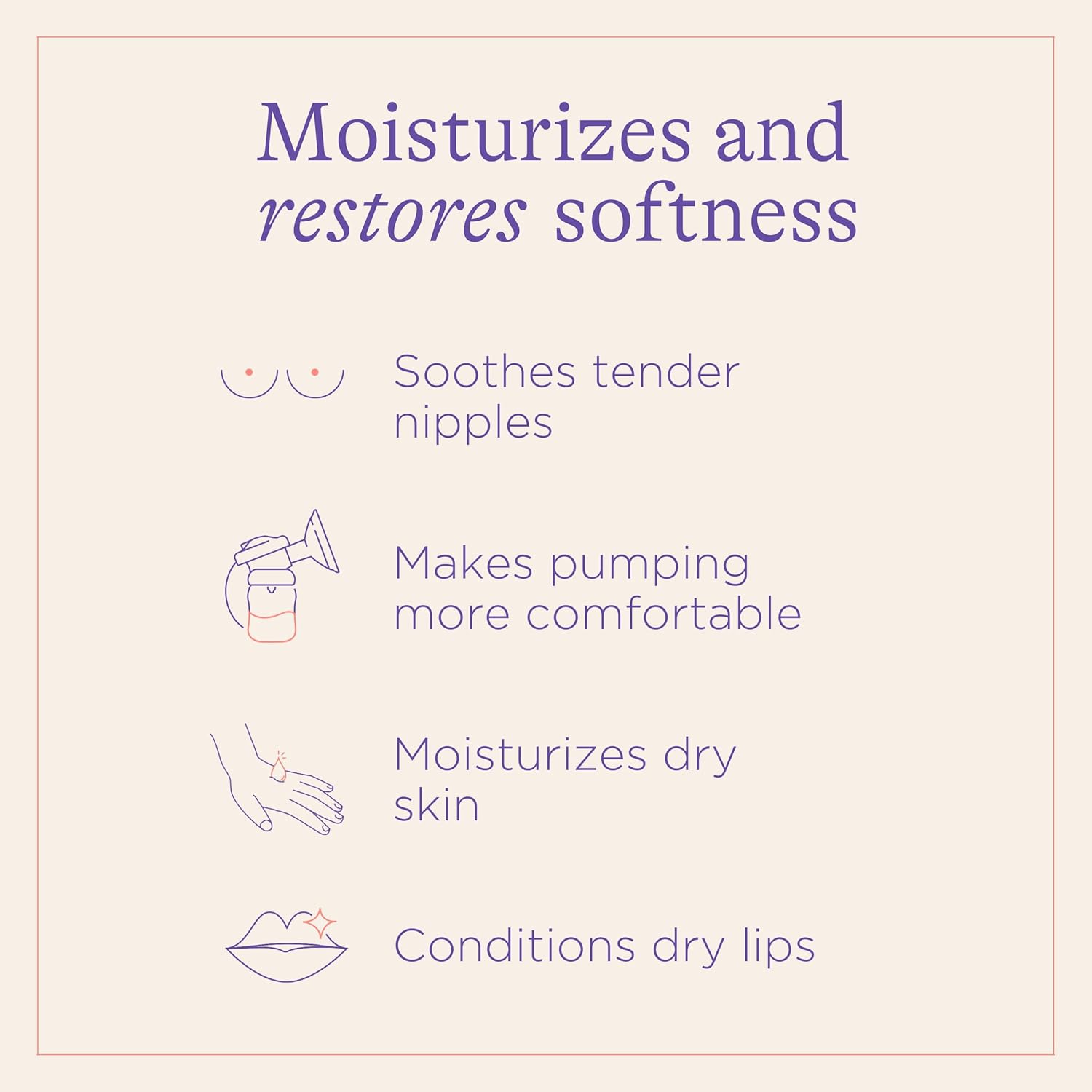 Picture of Lansinoh Organic Nipple Butter, Nipple Cream Safe for Breastfeeding Baby, Postpartum Essentials for Mom, 2 Ounces