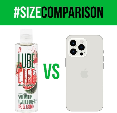 Picture of Lube Life Water-Based Watermelon Flavored Lubricant, Personal Lube for Men, Women and Couples, Made Without Added Sugar, 8 Fl Oz