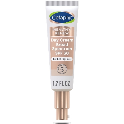 Picture of Cetaphil Healthy Renew Moisturizing Day Cream with SPF 30, 1.7 Oz | Daily Moisturizer, Skin Tightening Anti Wrinkle Cream for Face, with Peptides, Fragrance Free