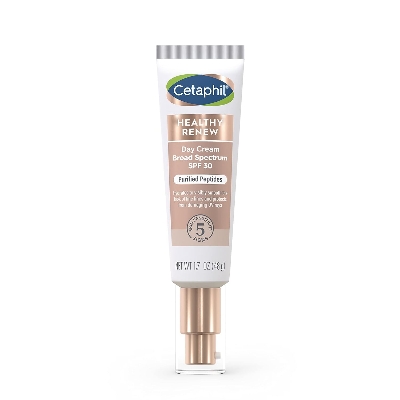 Picture of Cetaphil Healthy Renew Moisturizing Day Cream with SPF 30, 1.7 Oz | Daily Moisturizer, Skin Tightening Anti Wrinkle Cream for Face, with Peptides, Fragrance Free