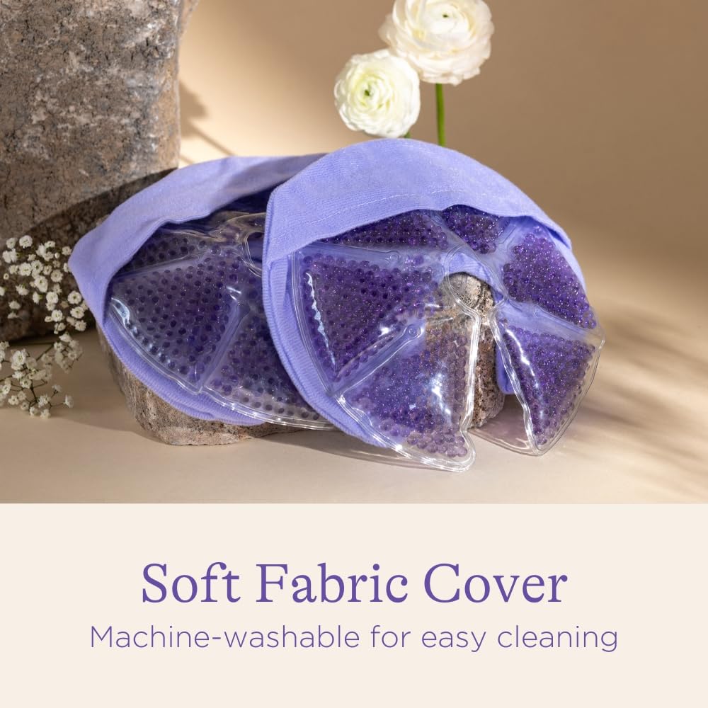 Picture of Lansinoh Breast Therapy Packs, Hot and Cold Breast Pads, Postpartum Relief, Breastfeeding Essentials for Moms, 2 Pack