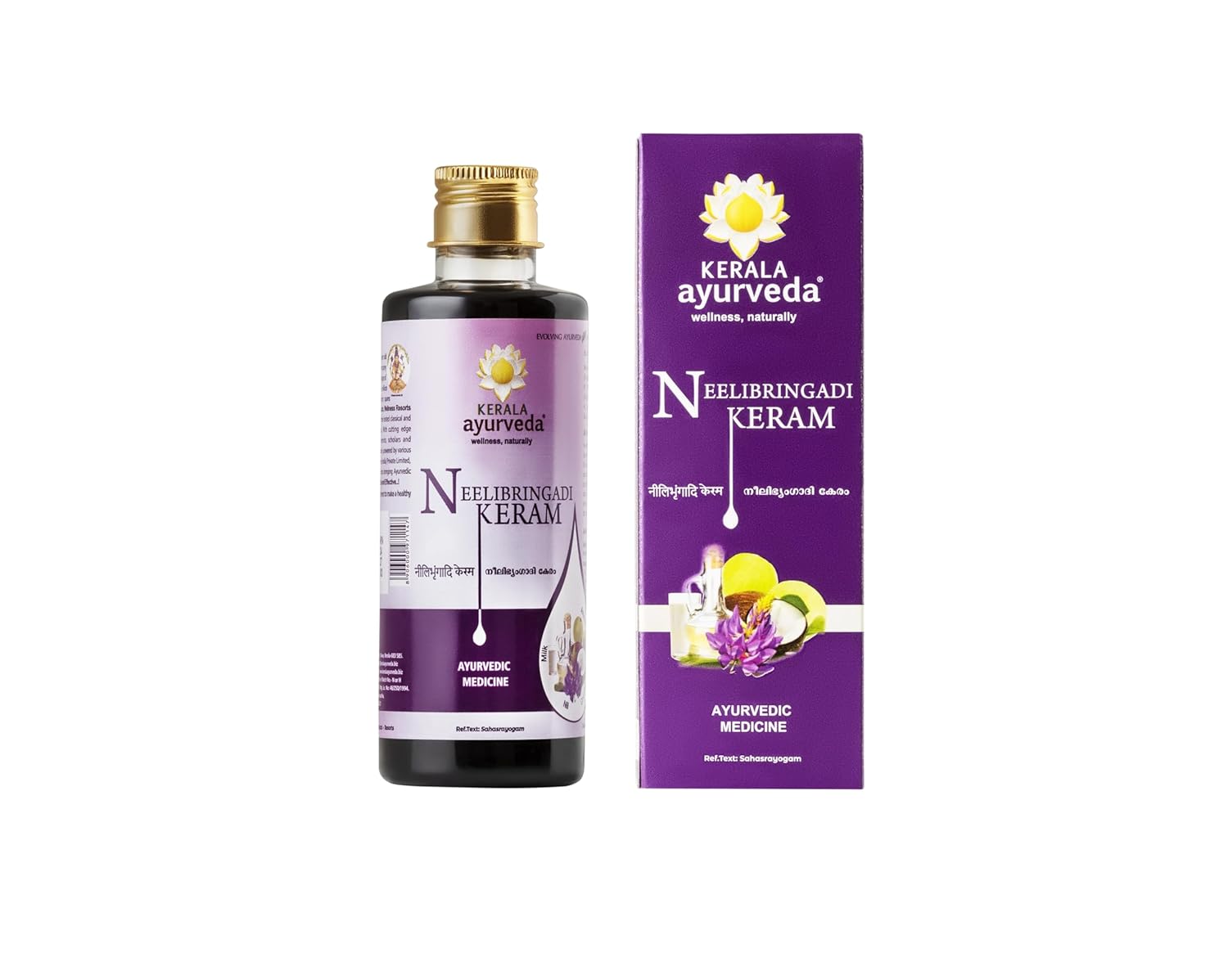 Picture of Kerala Ayurveda Neelibringadi Keram Liquid - 200 ml