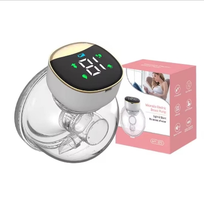 Picture of Portable Electric Breast Pump Silent Wearable Hands-Free Newborn Comfort Milk Extractor Automatic Milker BPA Free Breastfeeding