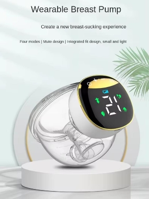 Picture of Portable Electric Breast Pump Silent Wearable Hands-Free Newborn Comfort Milk Extractor Automatic Milker BPA Free Breastfeeding