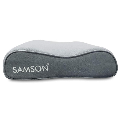 Picture of SamsonCervical Pillow Neck Support(Contoured) -cervical spondylosis or back pain,useful for redcution of pain due to neck sprains/stiff neck-Universal