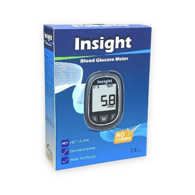 Picture of INSIGHT Check SHC Blood Glucose Monitoring Diabetes Machine