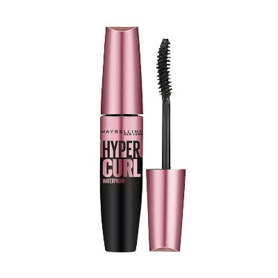 Picture of Maybelline New York Mascara, Curls Lashes, Highly Pigmented Colour, Long-lasting, Waterproof, Hypercurl , Black, 9.2ml
