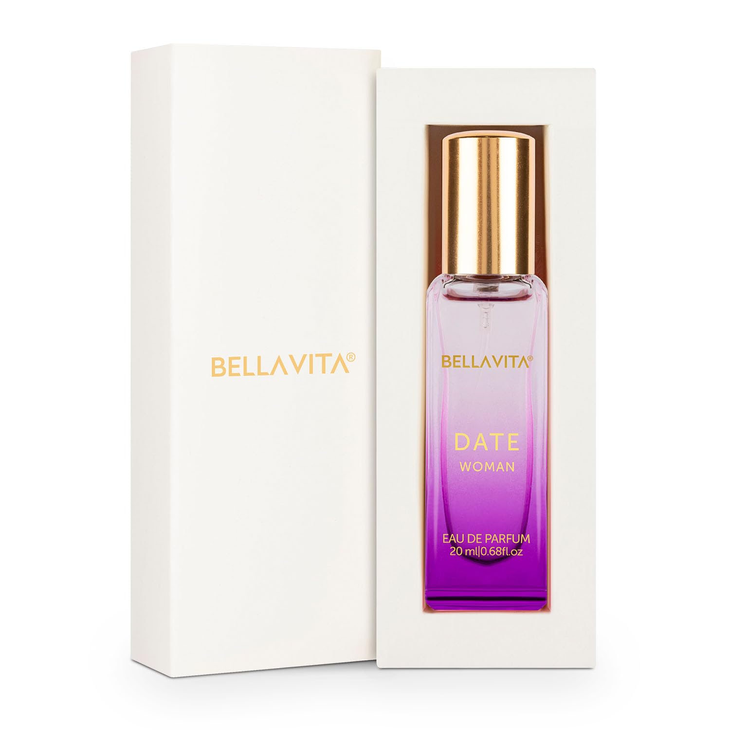 Picture of Bella Vita Luxury Date Woman Eau De Parfum Perfume with Pink Pepper, Jasmine & Vanilla|Premium, Long Lasting Floral & Fruity Fragrance for Women, 20ML