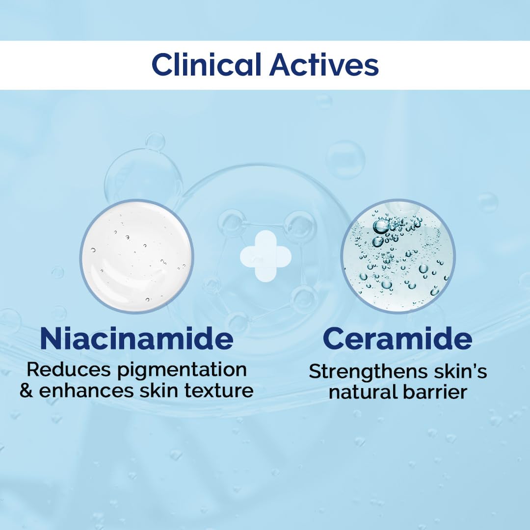 Picture of The Derma Co. Nia-Ceramide Barrier Repair Face Wash 80g | With 2% Niacinamide and 1% Ceramide | Gently Cleanses Skin & Nourishes Skin Barrier | All skin types