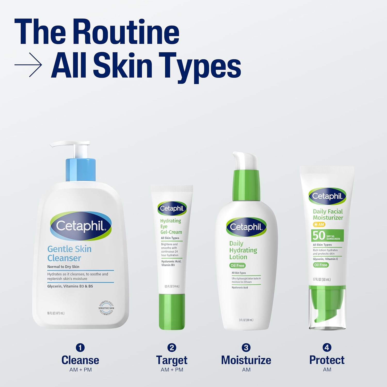 Picture of Cetaphil Daily Facial Moisturizer SPF 50, 1.7 Fl Oz