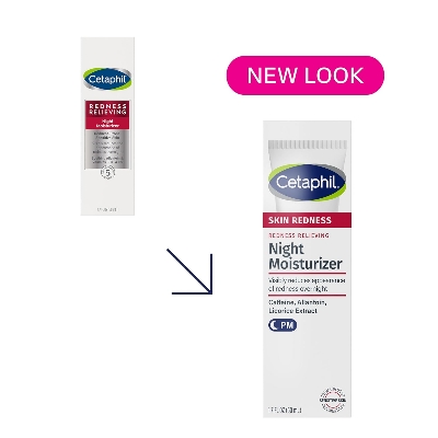 Picture of Cetaphil Night Cream, Redness Relieving Night Moisturizer for Face, 1.7 fl oz, For Dry, Redness-Prone Skin, Hypoallergenic, Fragrance Free