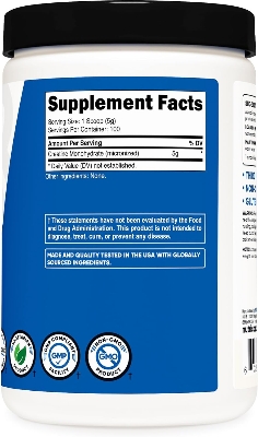 Picture of Nutricost Creatine Monohydrate Micronized Powder 500G, 5000mg Per Serv (5g) - 100 Servings, 17.9 Oz