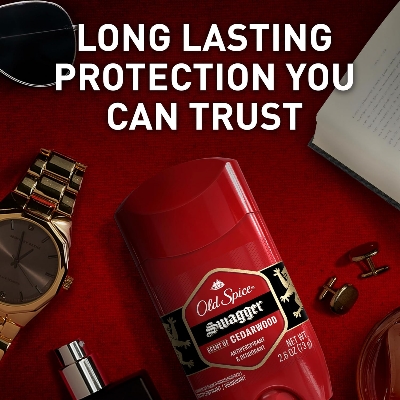 Picture of Old Spice Antiperspirant and Deodorant for Men, Invisible Solid, Swagger Scent, 3.4 oz