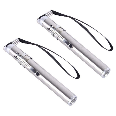 Picture of 2 Pack-Camping, Doctor, Dentist, Travel Led Flashlight Pocket Medical Torch Light with Convex Cree Led