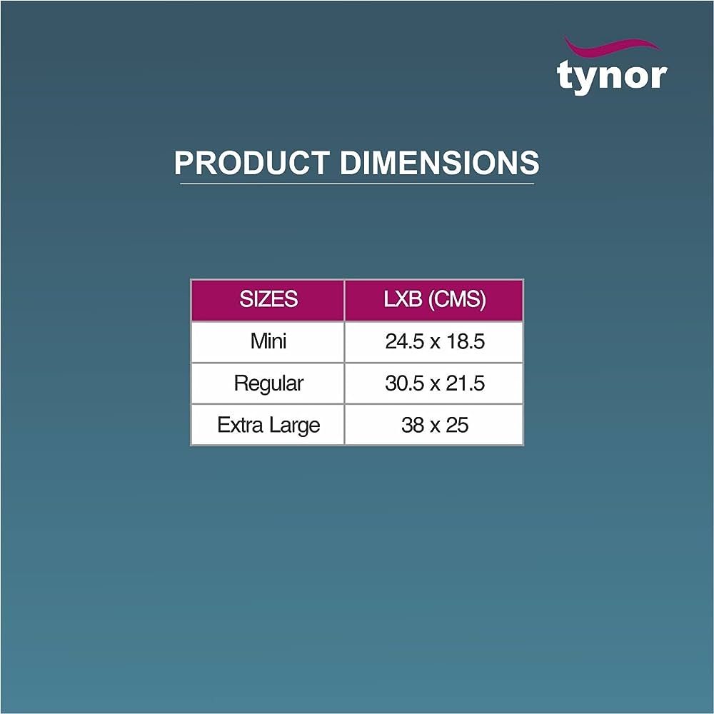 Picture of Tynor Heating pad Mini, Grey, UN, 1 Unit