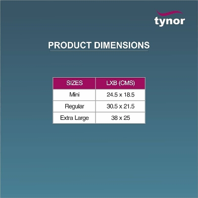 Picture of Tynor Heating pad Mini, Grey, UN, 1 Unit