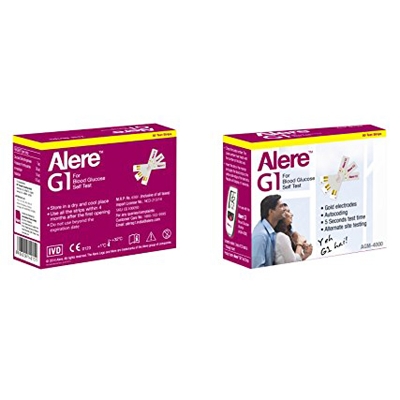 Picture of Alere G1 Test Strips, 25*2 Test Strip