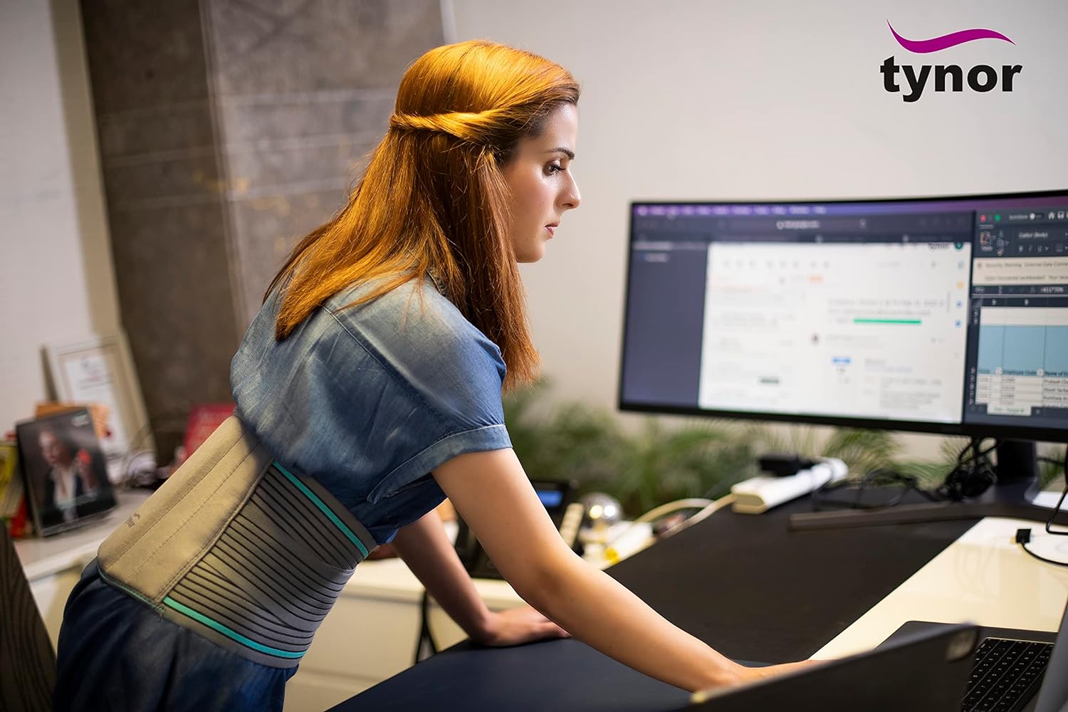 Picture of Tynorr Lumbo Sacral Belt(Back support,compression, flexible splint)