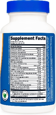 Picture of Nutricost Multivitamin with Probiotics 120 Vegetarian Capsules - Packed with Vitamins & Minerals