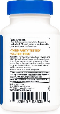 Picture of Nutricost KSM-66 Ashwagandha Root Extract 600mg, 60 Veggie Caps - 5% Withanolides - with BioPerine - Full-Spectrum Root Extract