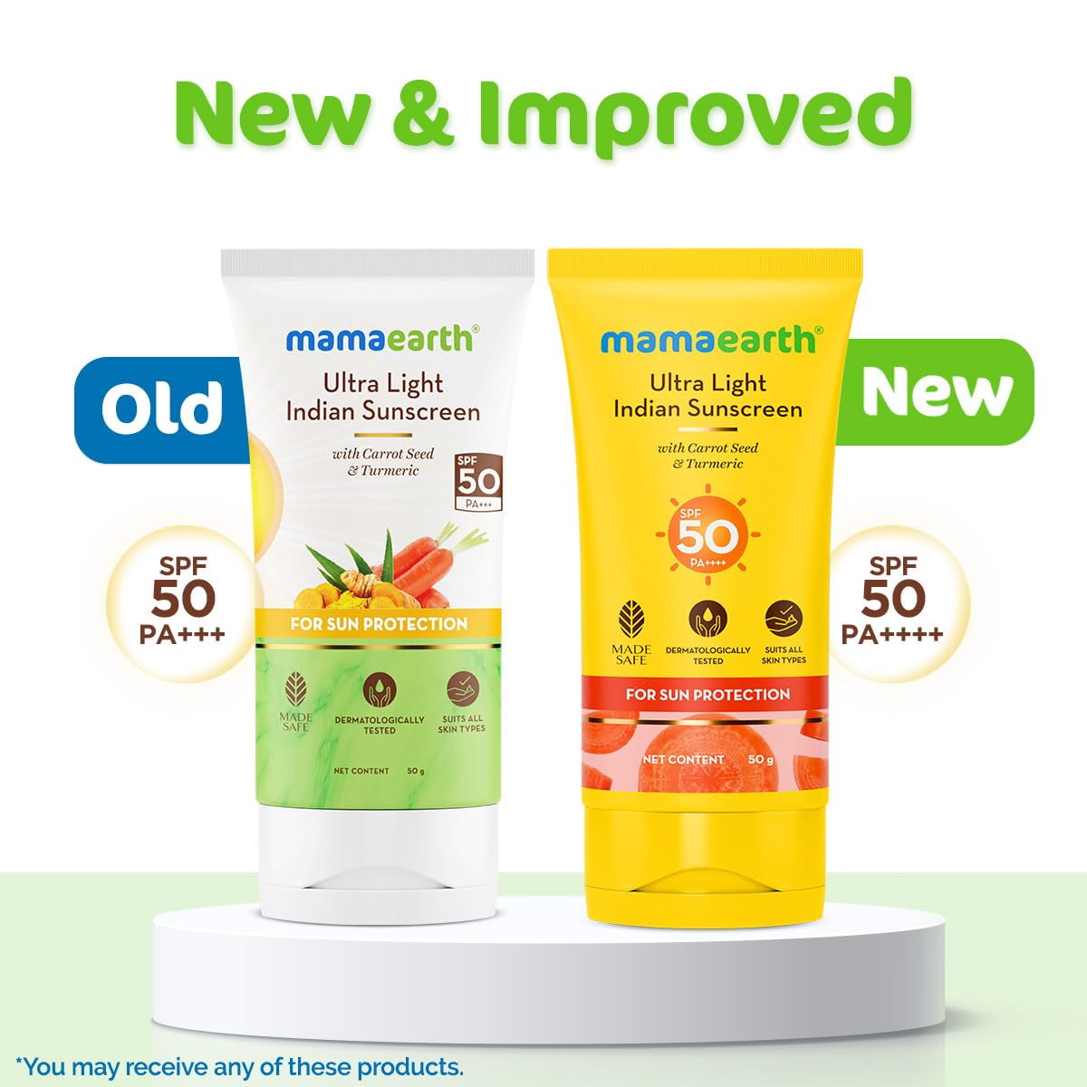 Picture of Mamaearth Ultra Light Indian Sunscreen-50 g (packgaing may vary)