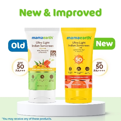 Picture of Mamaearth Ultra Light Indian Sunscreen-50 g (packgaing may vary)