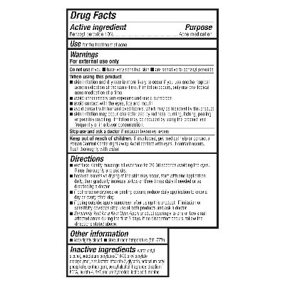 Picture of Amazon Basics Acne Cleanser Face Wash - Daily Control, Maximum Strength 10% Benzoyl Peroxide, 5 Ounce