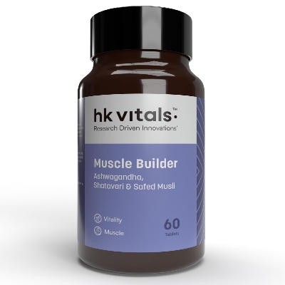 Picture of HealthKart hkvitals Muscle Builder (60 Tablets)