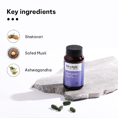 Picture of HealthKart hkvitals Muscle Builder (60 Tablets)