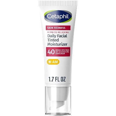 Picture of CETAPHIL Redness Relieving Daily Facial Moisturizer SPF 40, 1.7 fl oz, Broad spectrum Sunscreen, Neutral Tint, For Redness-Prone Skin