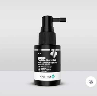 Picture of The Derma Co 20% Actives Peptide Stem Cell Hair Growth Serum-30Ml (without box)