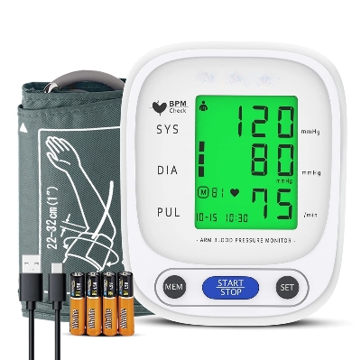 Picture of Talking BP Machine Digital Blood Pressure Monitor with Voice USB Port Bp Monitor