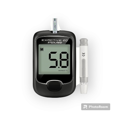 Picture of Fully Automatic Upper arm Digital Blood Pressure Monitor with Glucometer Machine with Test Strips (Combo Pack)