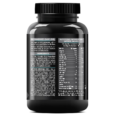 Picture of MuscleBlaze Omega 3 Fish Oil (30 Capsules) | Trustified Certified for Accuracy & Purity | 1000mg Omega 3 with 180mg EPA & 120mg DHA