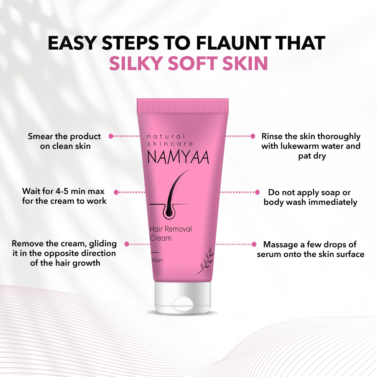 Picture of Namyaa Hair Removal Cream for Intimate Skin women 60gm