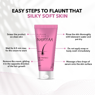 Picture of Namyaa Hair Removal Cream for Intimate Skin women 60gm
