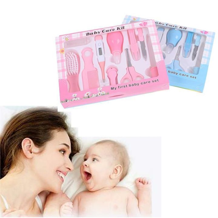 Picture of 10 Pcs New-born Baby Kids Health Care Kit Set