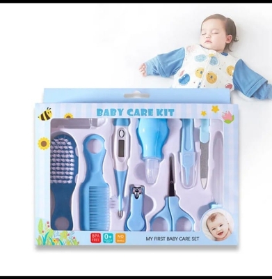 Picture of Baby Care Kit 10p Set-Baby Grooming Kit, Baby Care Items, Baby Care Essentials Se
