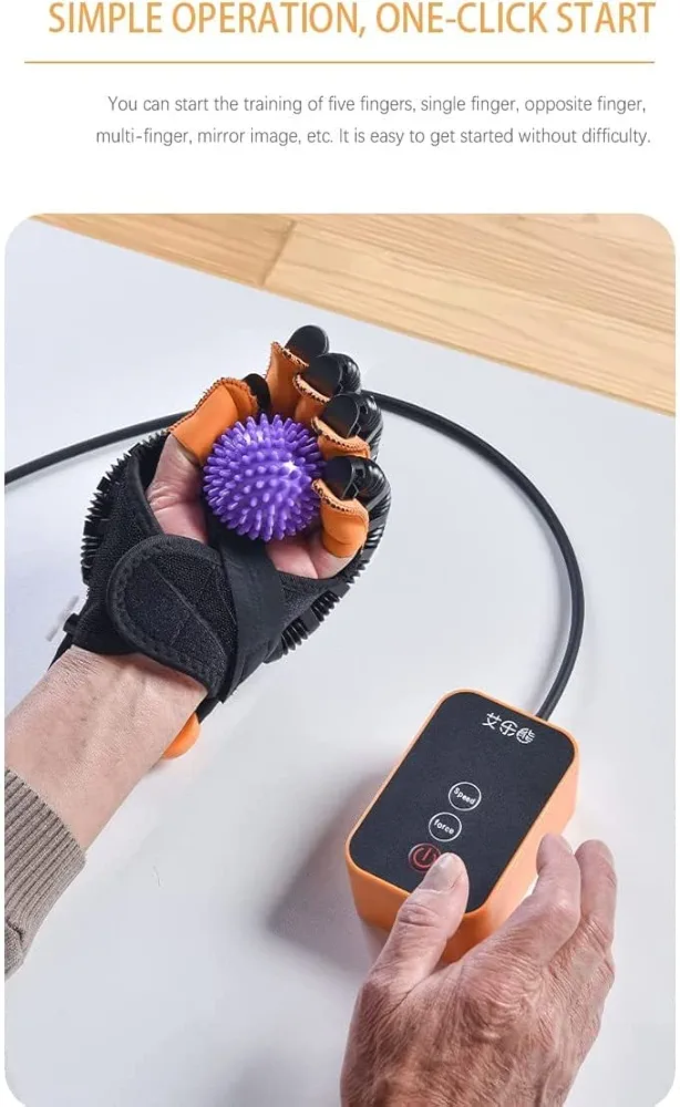 Picture of Buy Rehabilitation Health Machine for Finger,Rehabilitation Robot Gloves for Stroke Hemip,Hand Function Rehabilitation Robotic Gloves,Hand Function ...