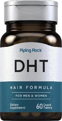 Picture of Piping Rock DHT Advanced Hair Formula | 60 Tablets | for Men and Women | Non-GMO, Gluten Free Supplement