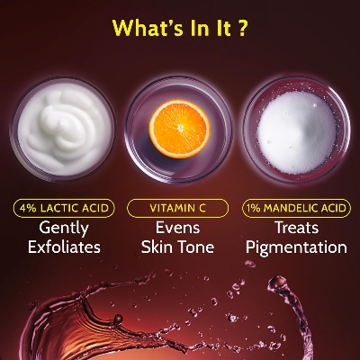 Picture of Chemist at Play UnderArm Roll-On with 5% AHA, Lactic Acid & 1% Mandelic Acid | Prevents Body Odour, Brightens Skin & Exfoliates Underarm | For Sensitive Skin | Royal Oudh Fragrance | Alcohol Free-40ml