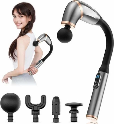 Picture of Body massge gun Electric Vibration Body muscle Fascial Gun & Recovery device |